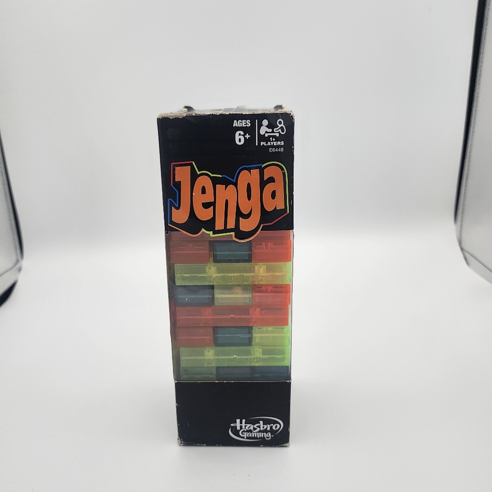 Hasbro Jenga Vibrant Block Game